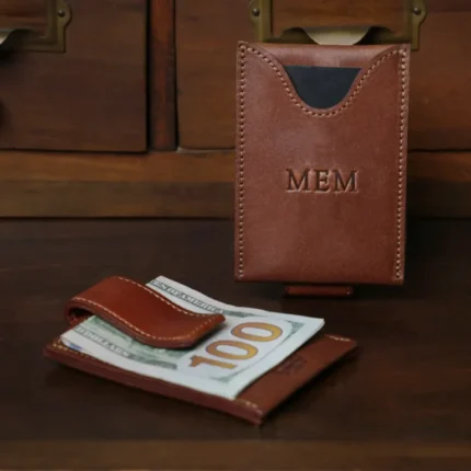 Slim Wallet With Money Clip